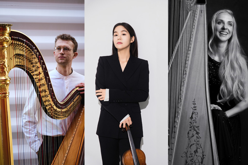 Royal College of Music welcomes esteemed new harp and violin professors 